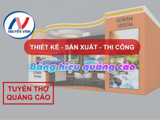 Tuyển thợ quảng cáo làm việc tại Bình Dương